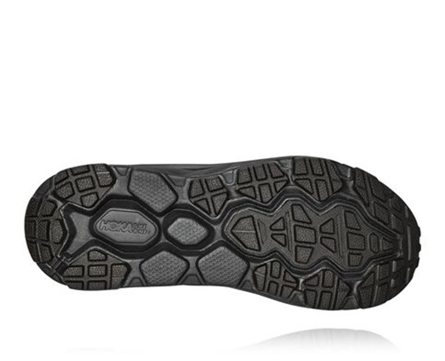 Hoka One One Mens Hiking Boots - Challenger Mid GORE-TEX - Black - RLMU04826